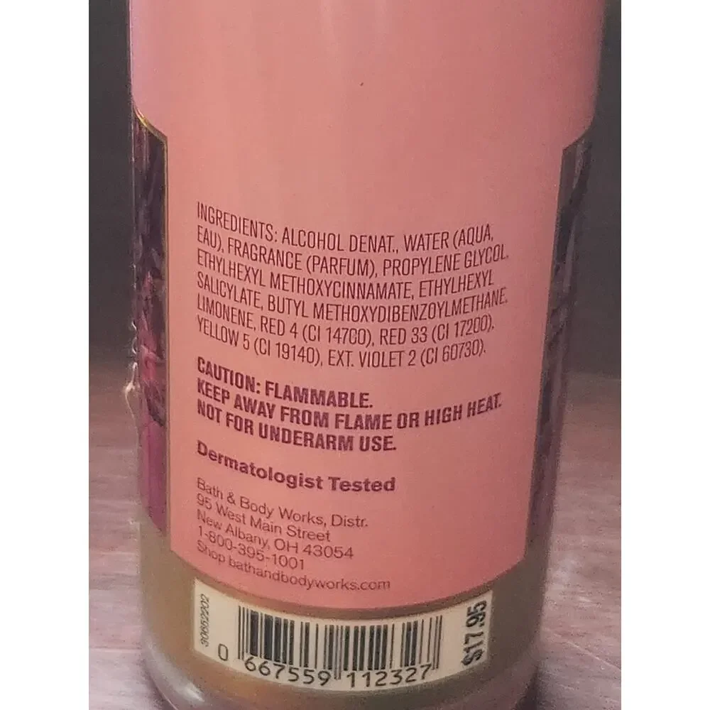 Bath & Body Works Costa Rica Pink Pineapple Sunrise Fragrance Mist 8oz